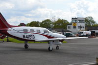 N41518 @ EGTF - Piper PA-46-350P Mirage 2000 at Fairoaks. - by moxy