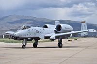 79-0170 @ KBOI - Taxiing on Foxtrot. 163rd Fighter Sq. “Blacksnakes”, 122nd Fighter Wing, Fort Wayne, IN ANG. - by Gerald Howard