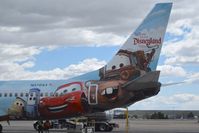 N570AS @ KBOI - Parked at the gate.