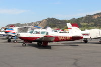 N4474H @ SZP - 1978 Mooney M20j 201, Lycoming IO-360-A3B6D 200 Hp, on transient ramp - by Doug Robertson