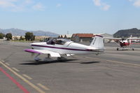 N205DM @ SZP - 1999 McMullen VANs RV-6A, Lycoming O&VO-360 180 Hp, taxi turn - by Doug Robertson