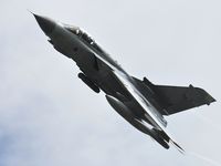ZA591 @ EGFH - RAF Tornado GR.4 aircraft coded 058 low over the airport. - by Roger Winser