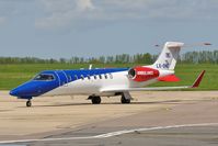 LX-ONE @ EGSH - Arriving from Athens. - by keithnewsome
