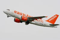 G-EZFO @ LFBO - Airbus A319-111, Take off rwy 32L, Toulouse-Blagnac airport (LFBO-TLS) - by Yves-Q