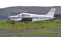 G-CJYI @ EGFH - Visiting Cherokee. - by Roger Winser