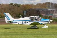 G-BAPX @ XBRE - Robin DR400/160 G-BAPX White Rose Aviators Breighton 29/4/18 - by Grahame Wills