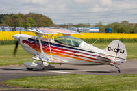 G-CFIJ @ XBRE - Christen Eagle II G-CFIJ Vytautus Kiminius British Aerobatic Association McLean Trophy Breighton 29/4/18 - by Grahame Wills