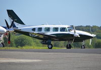 N3544M @ EGTF - Piper PA-31-325 Navajo at Fairoaks. - by moxy