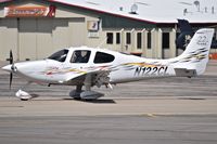 N122CL @ KBOI - Taxiing off the north GA ramp.