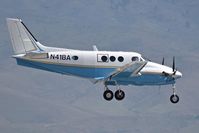N41BA @ KBOI - Landing RWY 10L. - by Gerald Howard