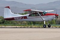 N185PJ @ KBOI - Take off run on RWY 10R.