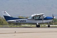 N759ZU @ KBOI - Take off run on run 10R.
