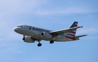 N831AW @ KIND - Airbus A319