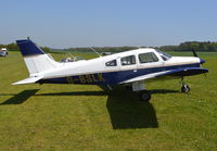 G-BSLK @ EGHP - Piper PA-28-161 Cherokee Warrior II at Popham. Ex N20849 - by moxy