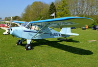 G-BDVA @ EGHP - Piper PA-17 Vagabond at Popham. Ex CN-TVY - by moxy