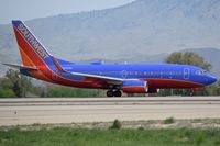 N782SA @ KBOI - Take off run on RWY 10L.