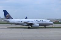 N825UA @ KORD - Airbus A319