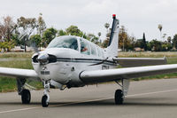 N772MD @ KRHV - Locally-based 1997 Beechcraft B36T Bonanza taxing out at Reid Hillview Airport, San Jose, CA. - by Chris Leipelt