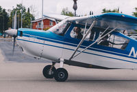 N2508Z @ KRHV - Locally based 1978 Citabria taxing out at Reid Hillview Airport, San Jose, CA. - by Chris Leipelt