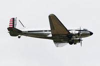 N341A @ KHAF - 1939 DC-3 low pass at Half Moon Bay Airport Day 2018. - by Chris Leipelt