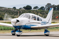 N21866 @ KHAF - 1978 Piper PA-28-181 taxing for departure at Half Moon Bay Airport Day 2018. - by Chris Leipelt