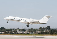 N450XX @ KMRY - 2006 G450 departing at Monterey Regional Airport. - by Chris Leipelt