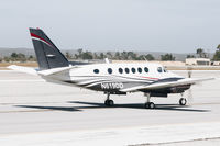 N619DD @ KMRY - Beautiful 1980 Beechcraft B100 King Air taxing out for departure at Monterey Regional Airport. - by Chris Leipelt