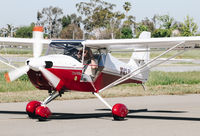 N143JH @ KRHV - Locally-based 2006 Eurofox LSA taxing out for departure at Reid Hillview Airport, San Jose, CA. - by Chris Leipelt