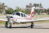 N83ED @ KRHV - Locally-based 1979 Piper PA-28-RT-201T taxing out for departure at Reid Hillview Airport, San Jose, CA. - by Chris Leipelt