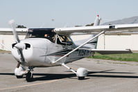 N3547H @ KRHV - Locally-based Cessna 172S taxing to the run up for departure at Reid Hillview Airport, San Jose, CA. - by Chris Leipelt