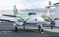 JA8846 @ KRHV - 2000 Beechcraft C90A King Air parked on the ramp at Reid Hillview Airport, San Jose, CA. - by Chris Leipelt