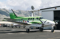 JA8846 @ KRHV - 2000 Beechcraft C90A King Air parked on the ramp at Reid Hillview Airport, San Jose, CA. - by Chris Leipelt