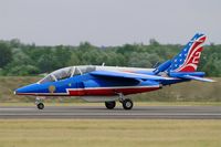 E46 @ LFSI - Dassault-Dornier Alpha Jet E (F-UHRF), Landing rwy 29, St Dizier-Robinson Air Base 113 (LFSI) Open day 2017 - by Yves-Q