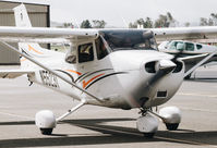 N55231 @ KRHV - Locally-based 2014 Cessna 172S taxing to parking at Reid Hillview Airport, San Jose, CA. - by Chris Leipelt