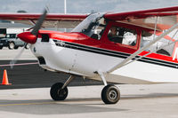 N476FM @ KWVI - 1978 Bellanca 7GCAA taxing out for departure at Watsonville Municipal Airport, CA. - by Chris Leipelt