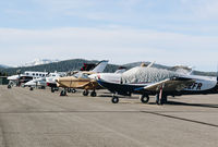 N2FR @ KTRK - 1989 Mooney M20K from Palo Alto visiting at Truckee-Tahoe Airport, CA. - by Chris Leipelt