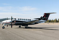 N35HG @ KTRK - 2013 Beechcraft King Air 300 visiting from SoCal at Truckee-Tahoe Airport, CA. - by Chris Leipelt
