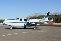 N222GB @ KTVL - 1975 Smith Aerostar 601P visiting from Rocklin, CA at South Lake Tahoe Airport, CA. - by Chris Leipelt