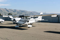 N3912R @ KRHV - Locally-based 1966 Cessna 172H parked on the ramp at Reid Hillview Airport, San Jose, CA. - by Chris Leipelt