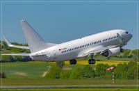 D-AHXE @ EDDR - Boeing 737-7K5 - by Jerzy Maciaszek