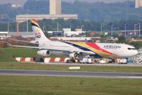 OO-ABA @ EBBR - At Brussels.