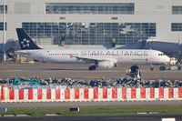 TC-JRP @ EBBR - In Star Alliance livery.