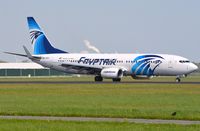 SU-GEG @ EHAM - Egyptair B738 arriving in AMS - by FerryPNL
