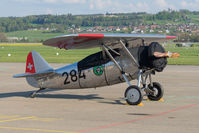 HB-RAI @ LSZG - A RON-guest with its brother, HB-RAG - by sparrow9