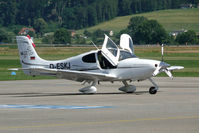 D-ESKJ @ LSZG - At Grenchen. Waiting for departure. - by sparrow9