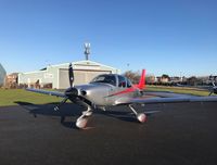 N264MC @ EGNH - Cirrus SR22 GTS G5 manufactured in 2015 serial number 4179 - by Vincent Ferguson