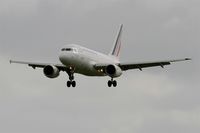 F-GUGR @ LFRB - Airbus A318-111 Short approach rwy 25L, Brest-Bretagne airport (LFRB-BES) - by Yves-Q
