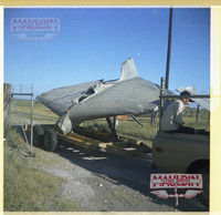 N64638 - This is the EV Eichman Aerobat test flown and crashed by Les Mauldin (year undetermined) but it appears to be mid to late  1960s.  This comes from a slide image directly from family archives which are being assessed at this time.  I hope to find more..... - by Les Mauldin at Mauldin Aircraft Inc airfield in Brownsville, Texas
