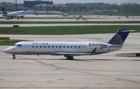 N460AW @ KORD - CL-600-2B19 - by Mark Pasqualino