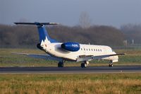 F-GYPE @ LFRB - Embraer ERJ-135LR, Landing rwy 07R, Brest-Bretagne airport (LFRB-BES) - by Yves-Q